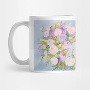 Peonies and Lilacs Mug